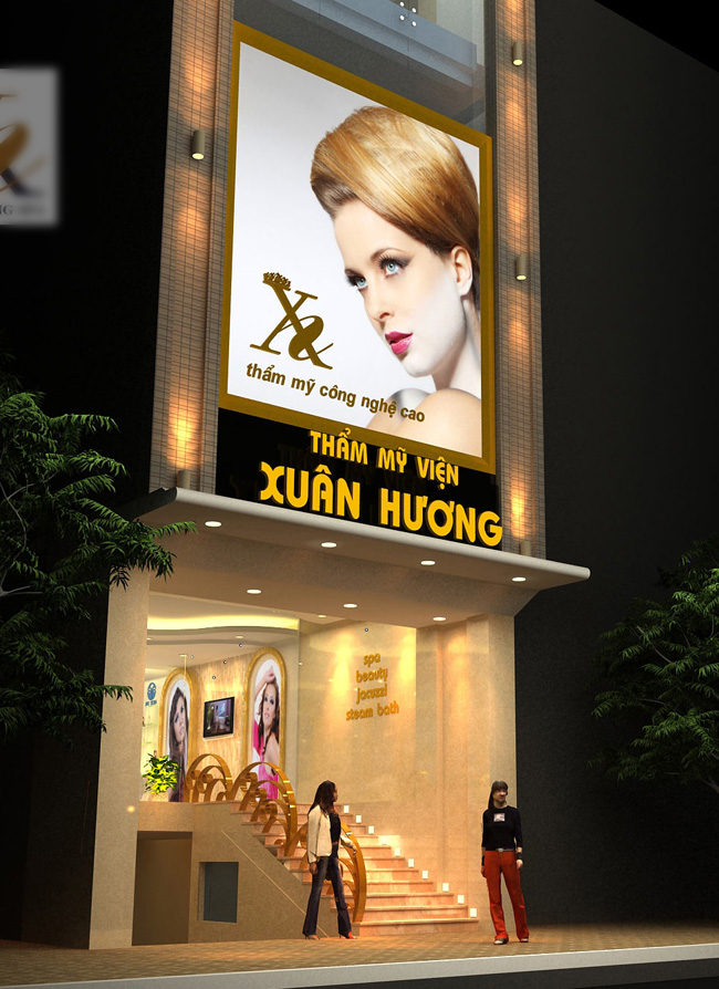 Thi công biển quảng cáo spa, thẩm mỹ viện uy tín, giá rẻ tại Hà Nội