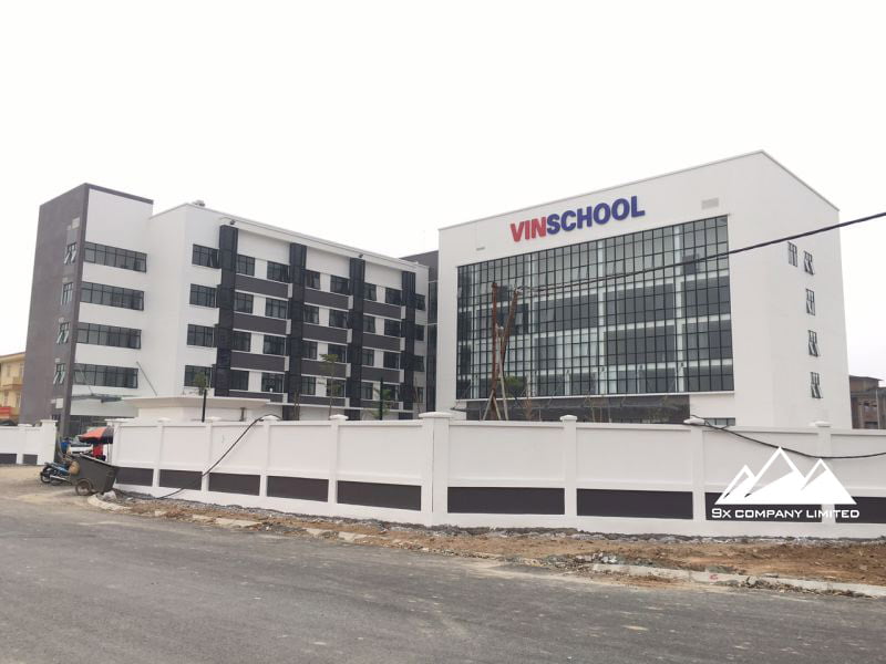 Công trình trường Vinschool Nam An Khánh